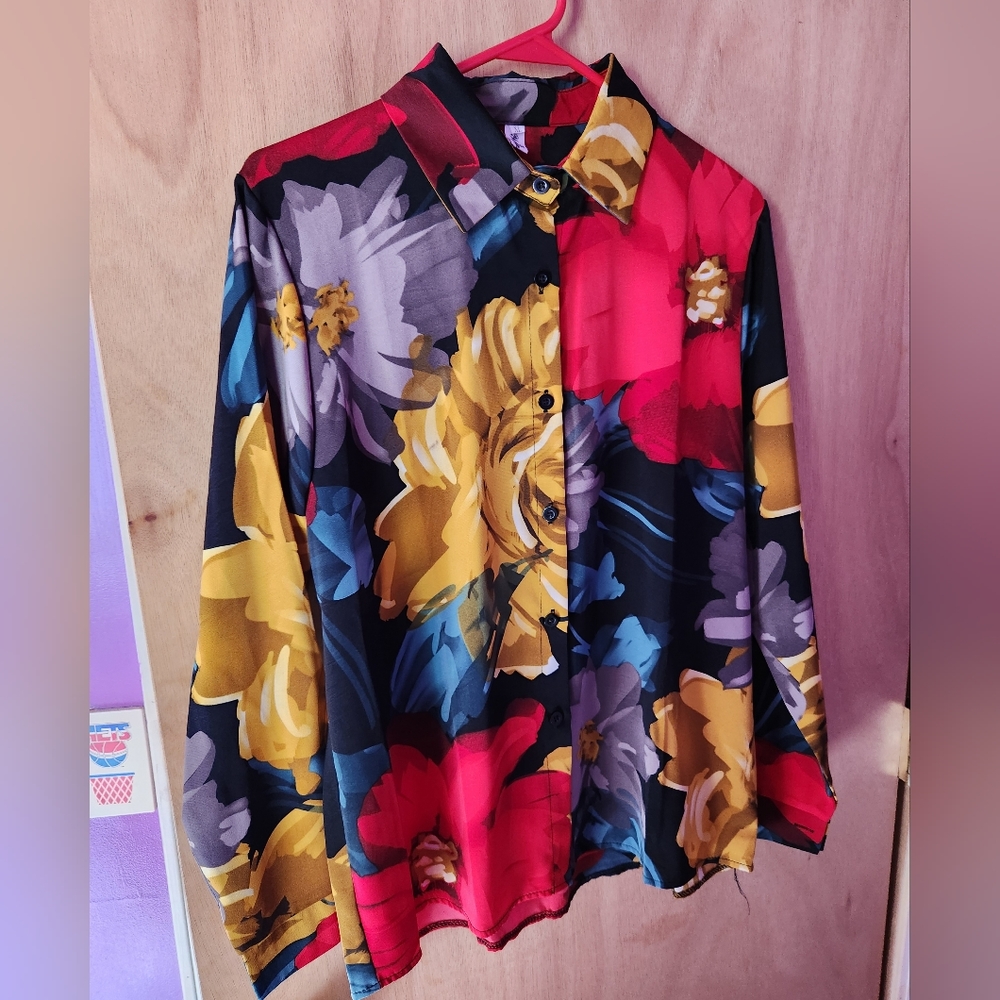 Floral Art Blouse